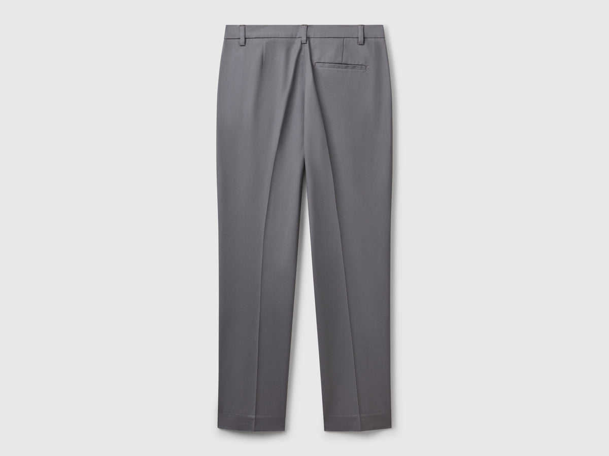 Stretch cotton chinos