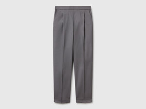 Pantaloni in cotone elasticizzato