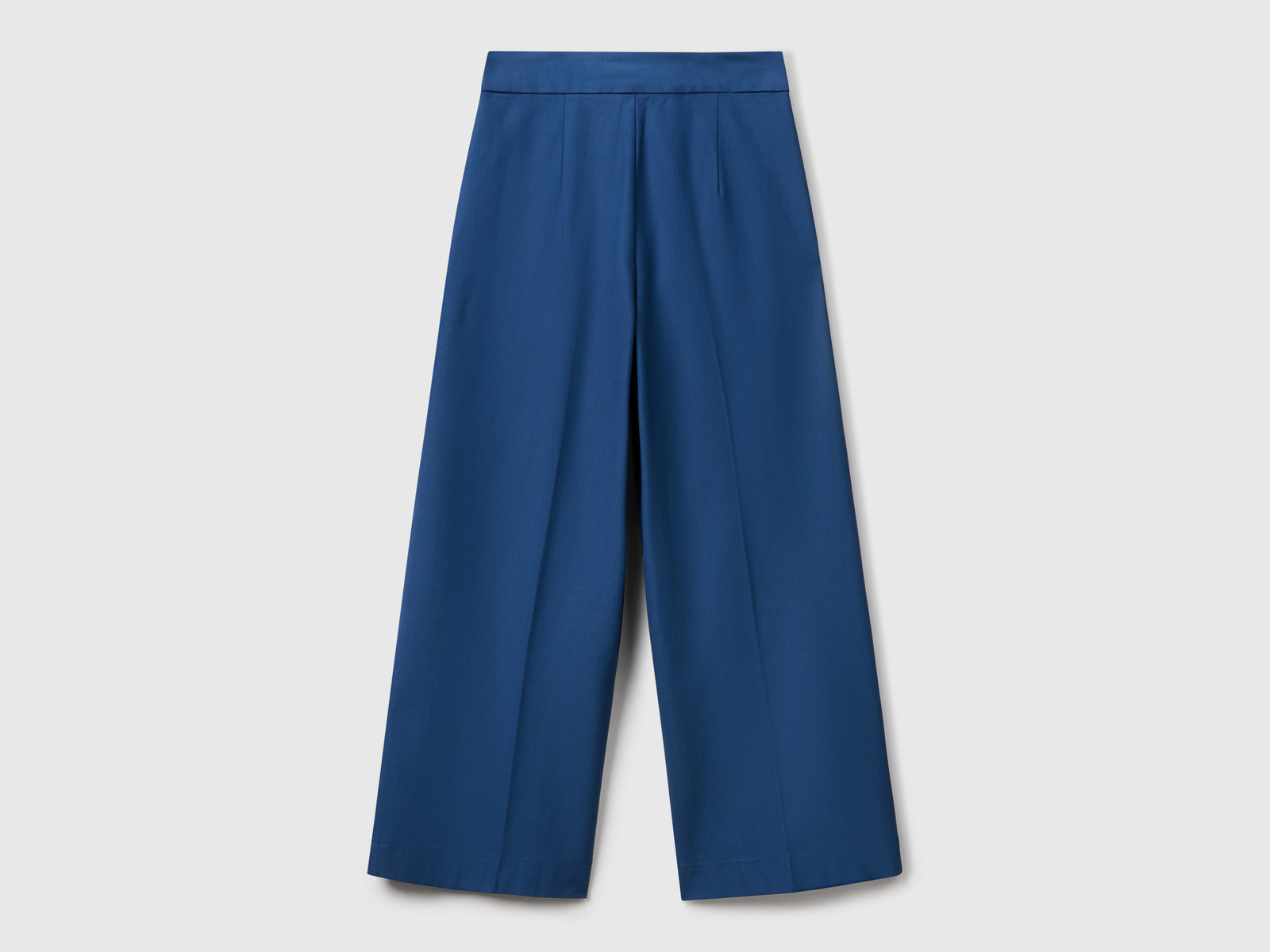 Pantaloni cropped a vita alta da donna avio 2 | Benetton Outlet