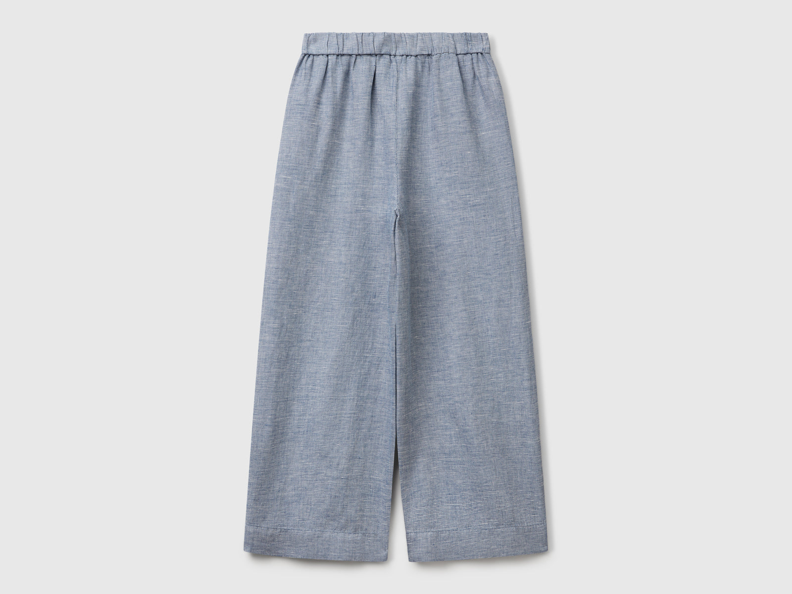 Pantaloni con gamba ampia da donna avio 2 | Benetton Outlet