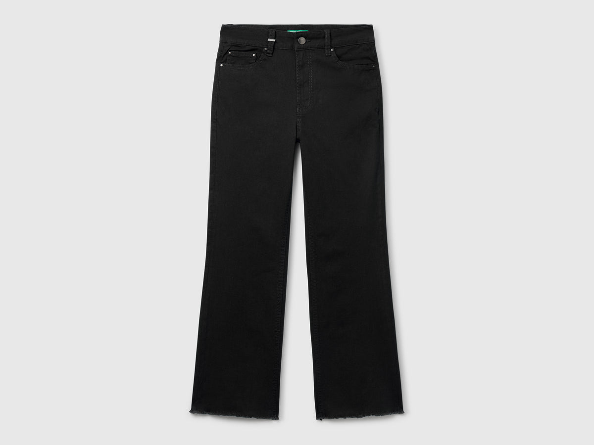 Pantaloni cropped cinque tasche