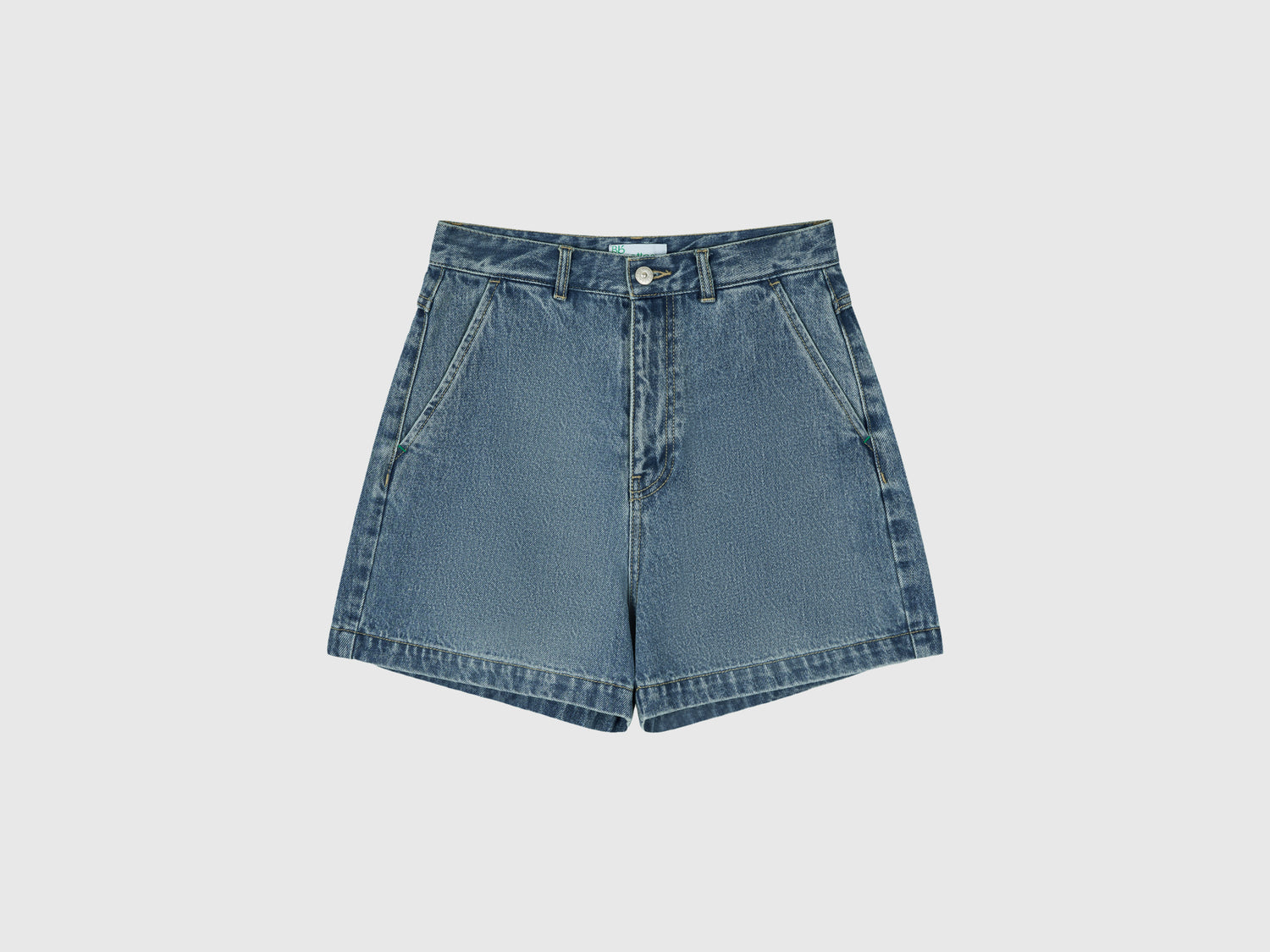 Jeans corti da donna azzurro | Benetton Outlet