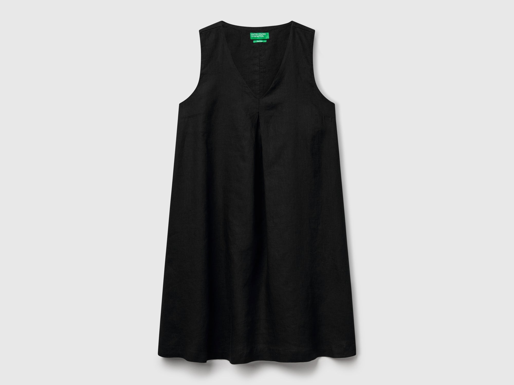 united colors of benetton linen dress United Colors Of Benetton Linen Womens Shirt/Dress Size 44