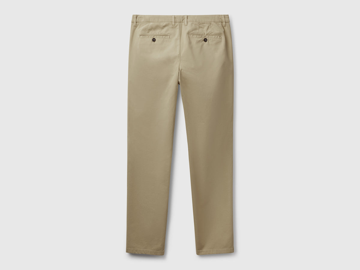 Chino slim fit verde salvia