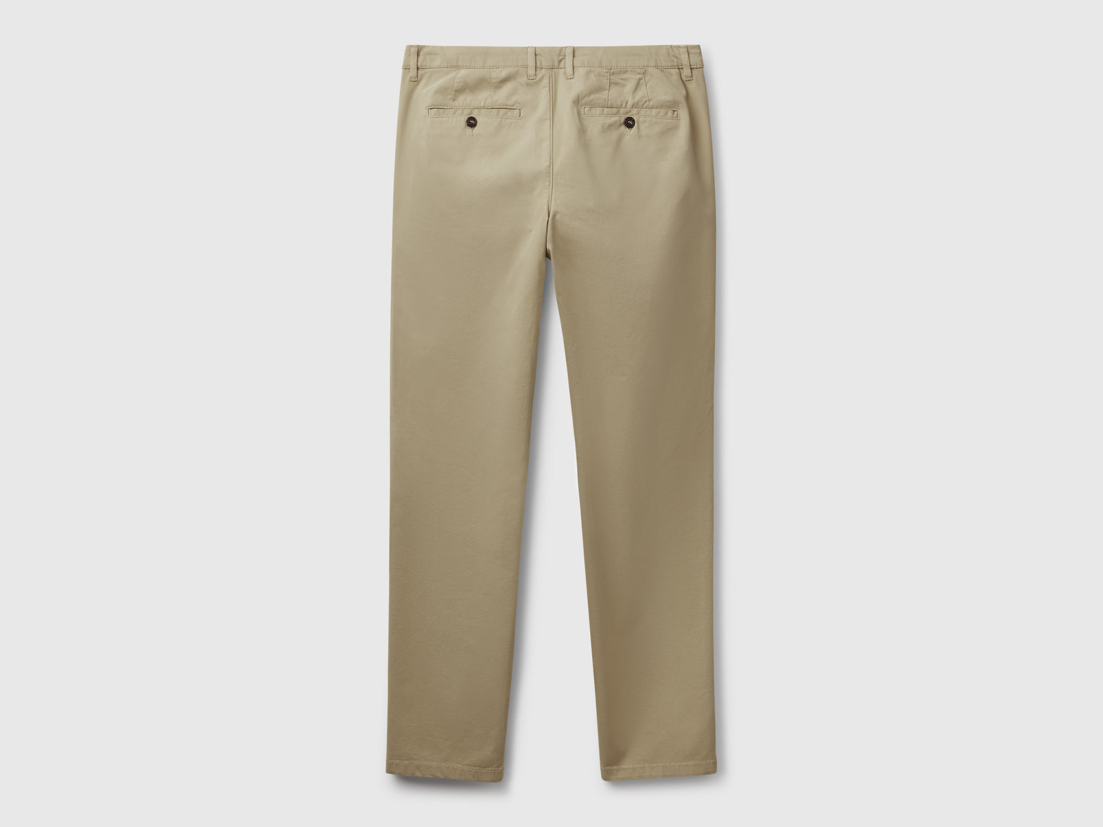 Chino slim fit verde salvia da uomo verde chiaro 2 | Benetton Outlet
