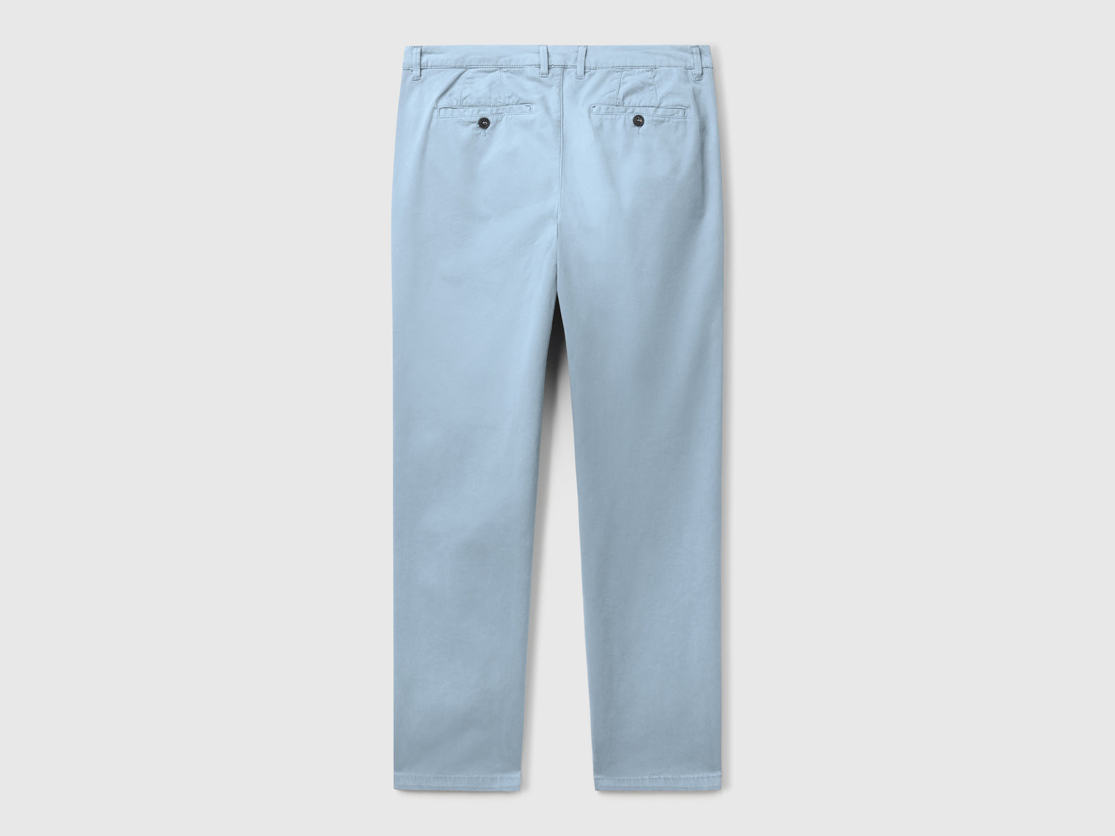 Chino slim fit carta da zucchero da uomo azzurro 2 | Benetton Outlet