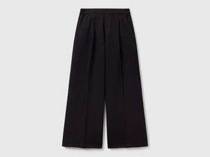 Pantaloni palazzo a vita alta