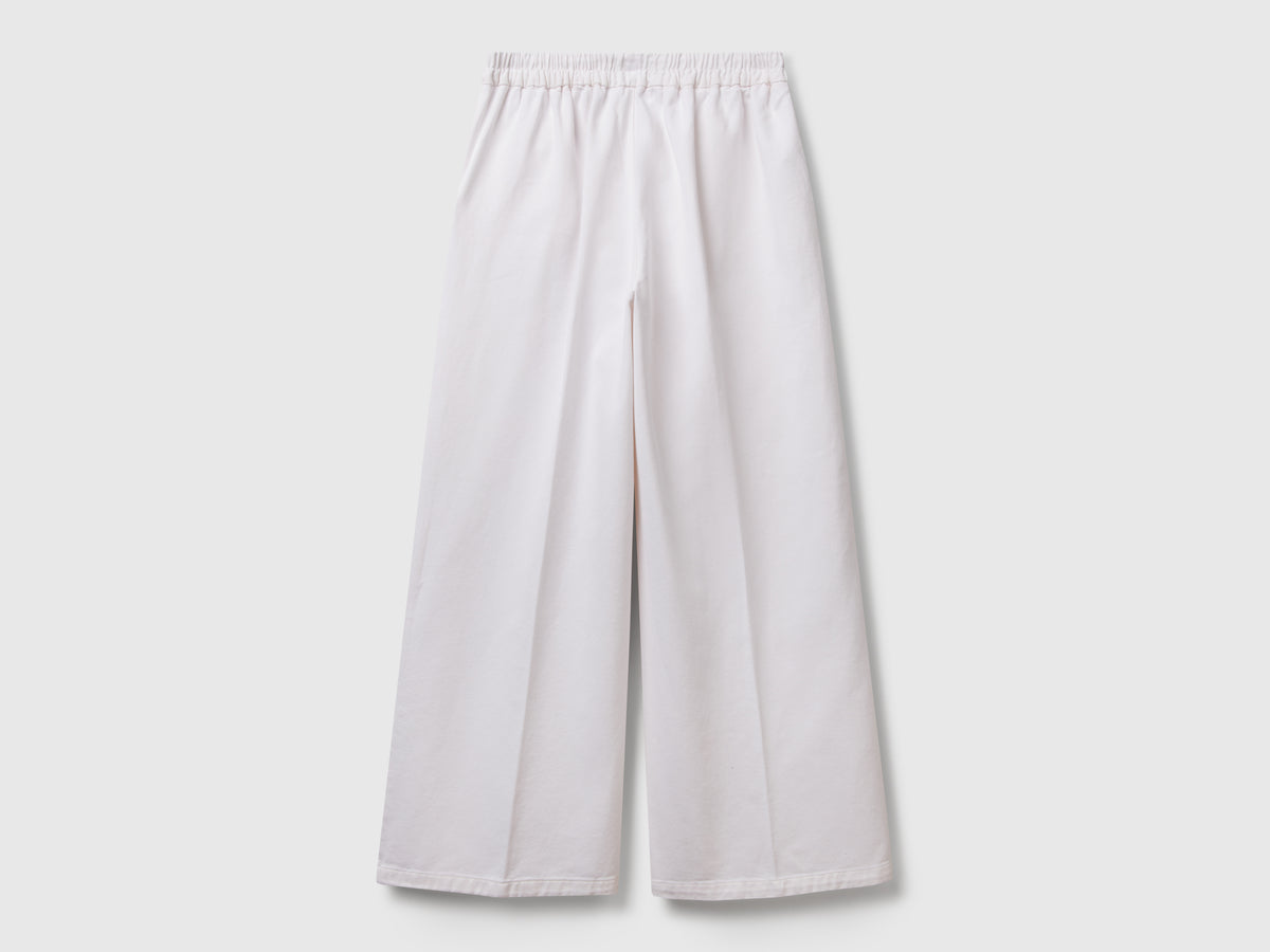 Pantaloni palazzo a vita alta