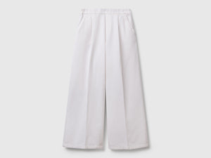 Pantaloni palazzo a vita alta
