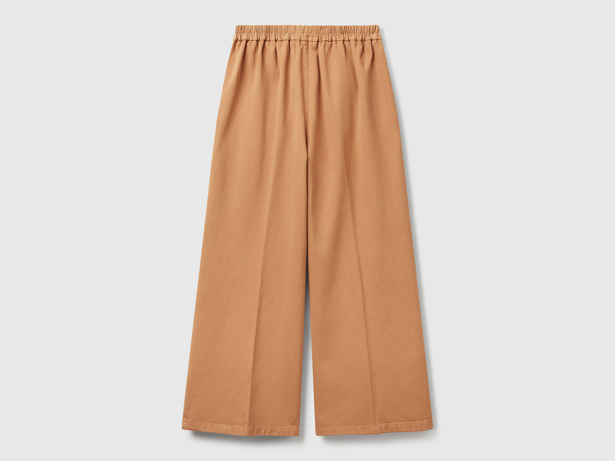 Pantaloni palazzo a vita alta
