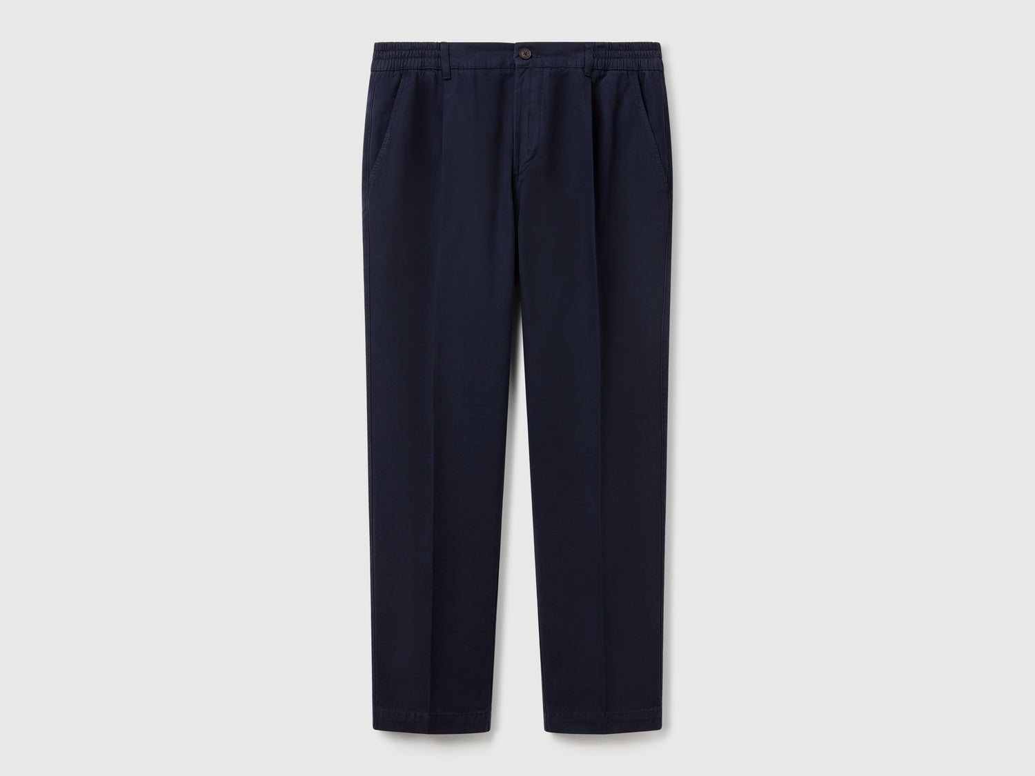 Chino carrot fit da uomo blu scuro | Benetton Outlet