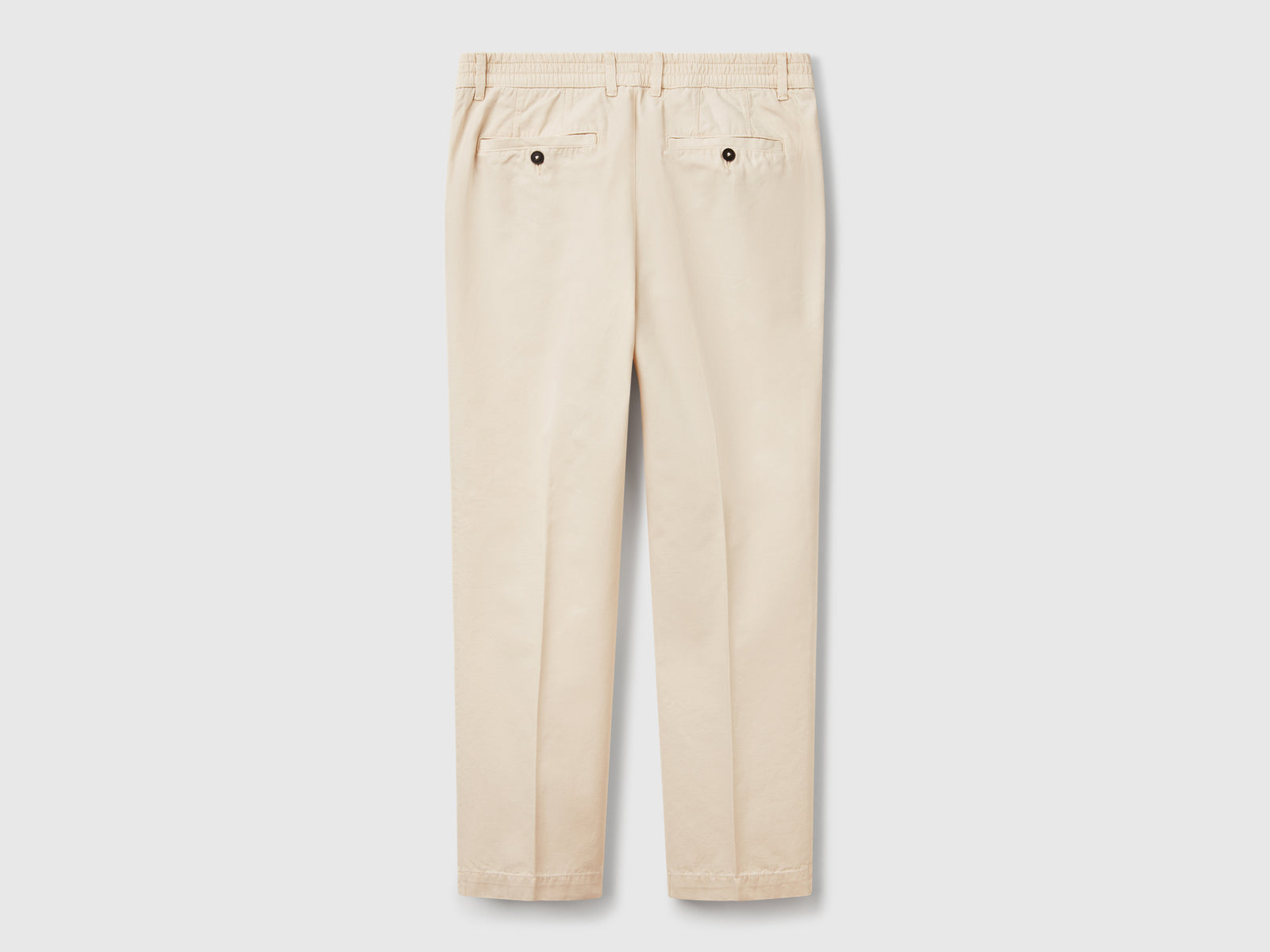 Chino carrot fit da uomo beige 2 | Benetton Outlet