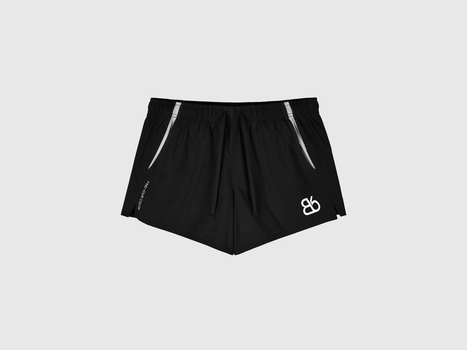 Shorts in nylon da donna nero | Benetton Outlet