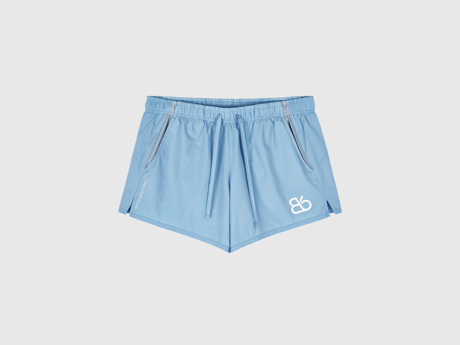 Shorts in nylon da donna celeste | Benetton Outlet