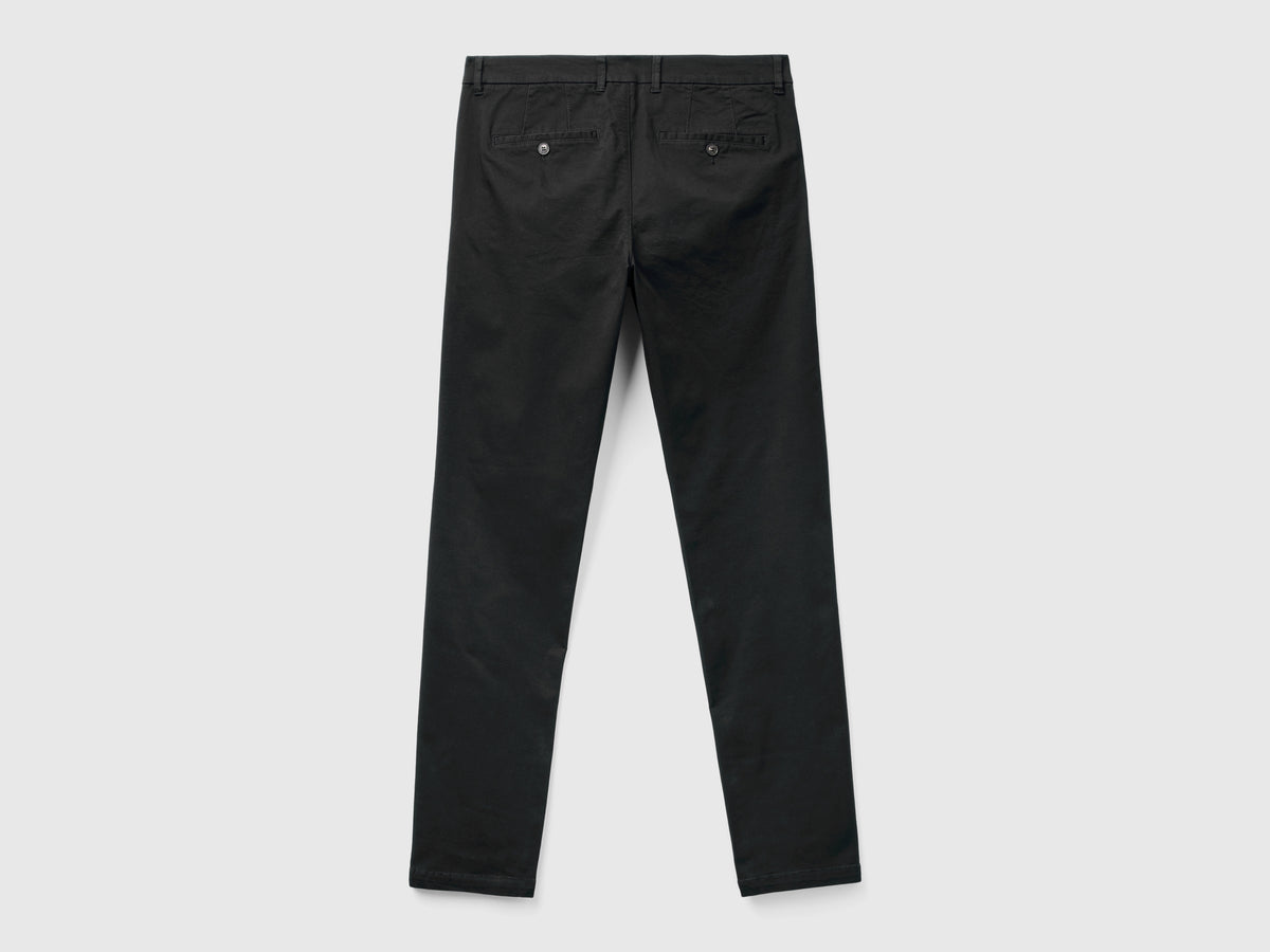 Chino slim fit in cotone stretch