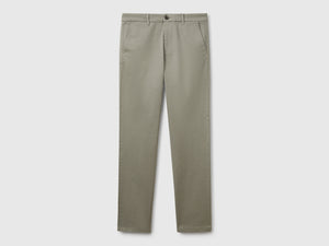 Chino slim fit in cotone stretch
