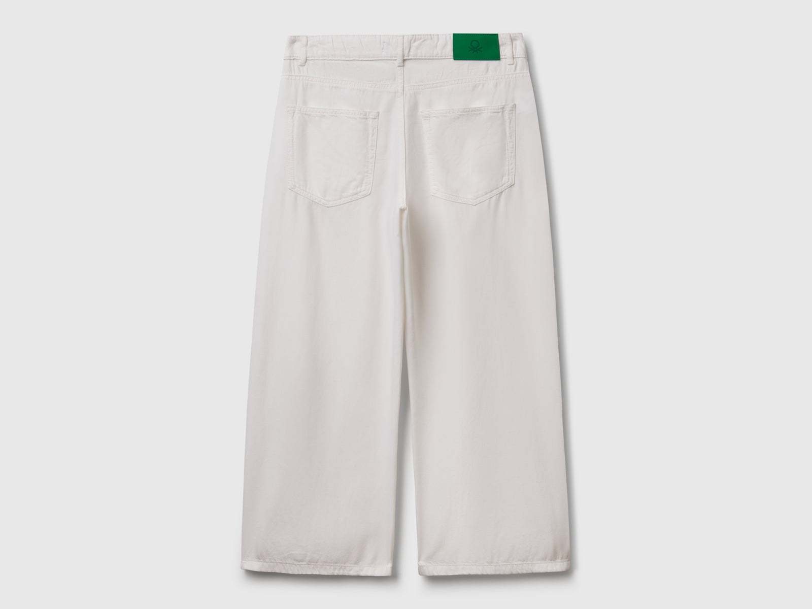 Five-pocket trousers da donna bianco 2 | Benetton Outlet