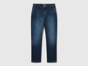 Chino slim fit in denim
