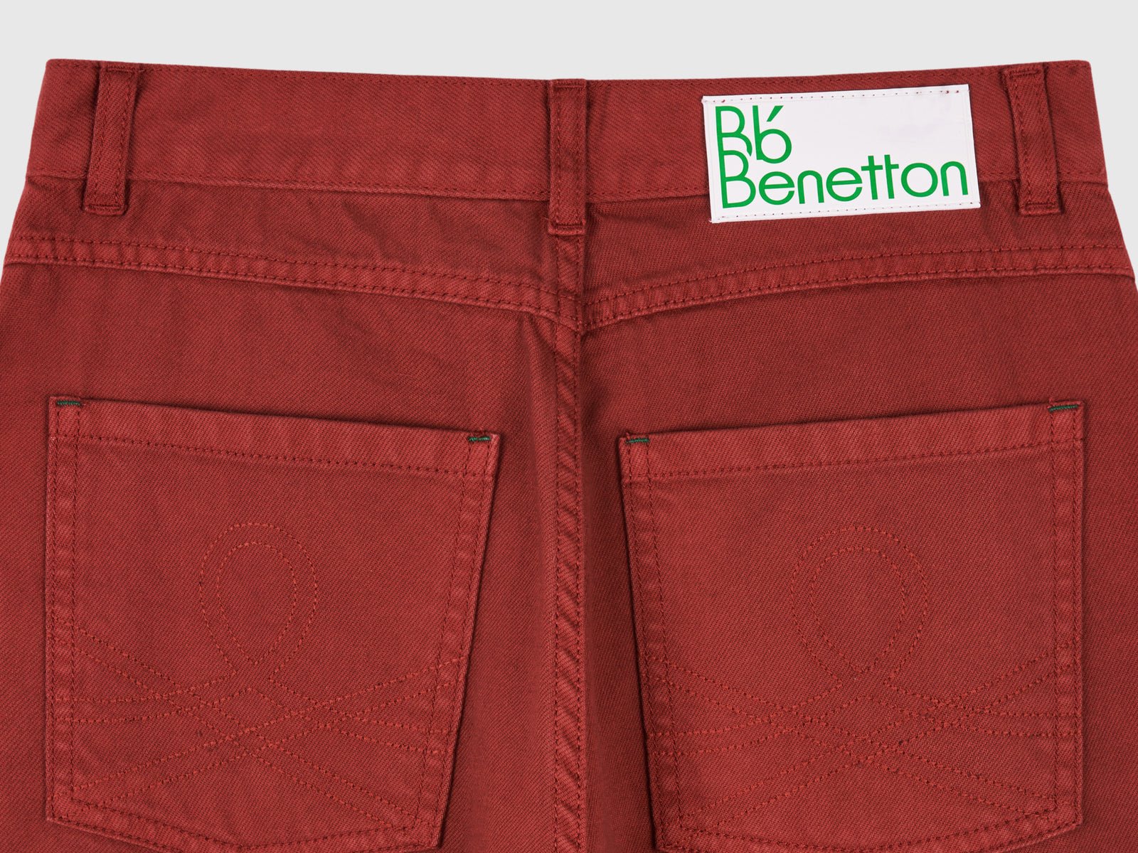 Pantalones de cinco bolsillos da donna bruciato 3 | Benetton Outlet