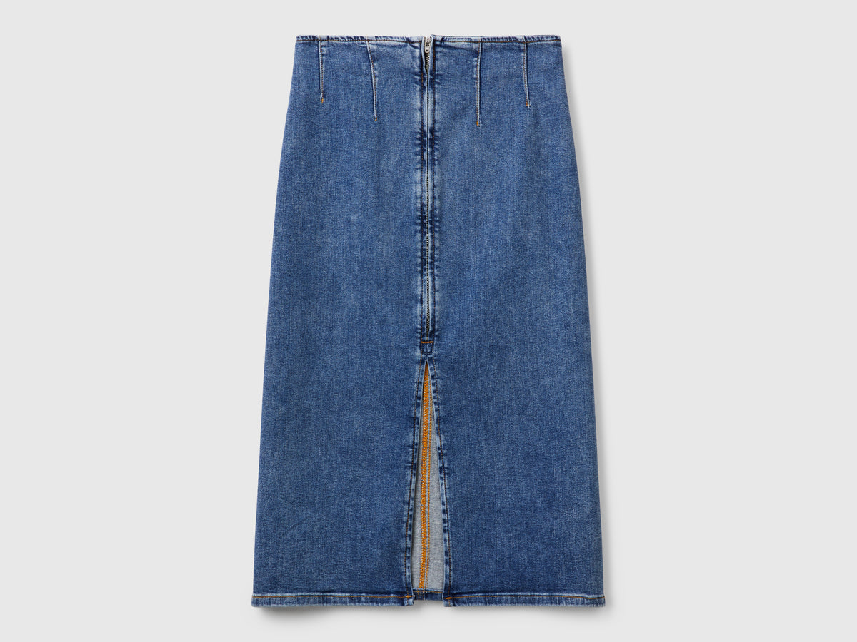 Gonna di jeans a tubino
