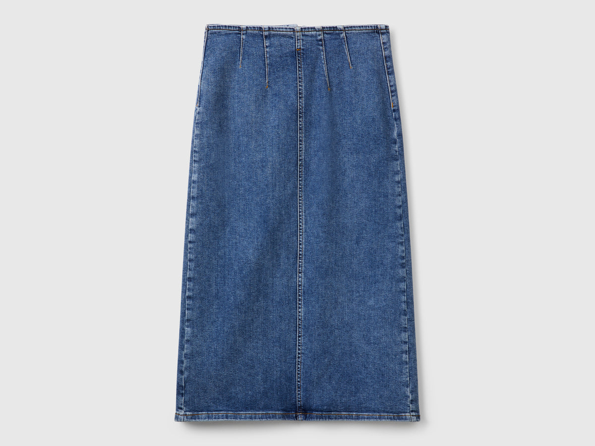 Gonna di jeans a tubino