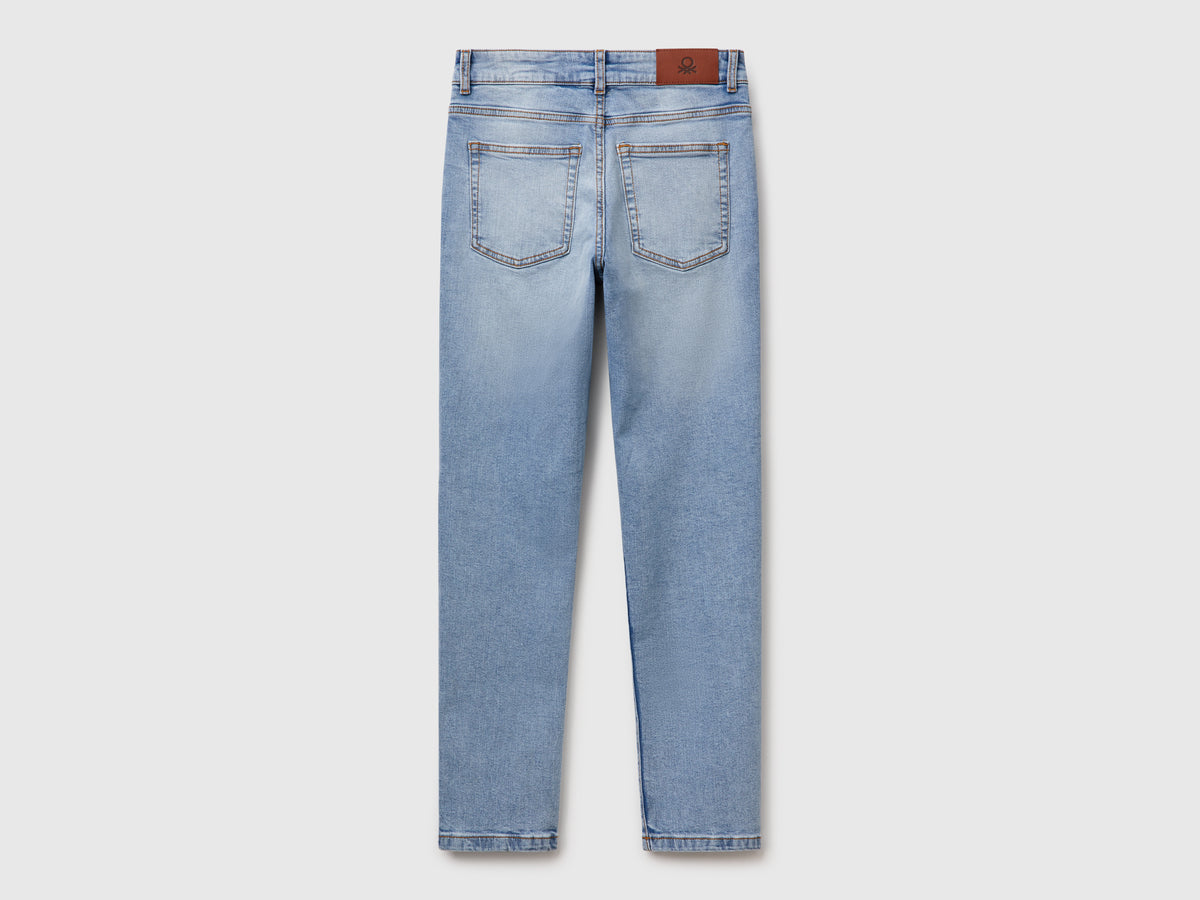 Jeans slim fit a vita alta