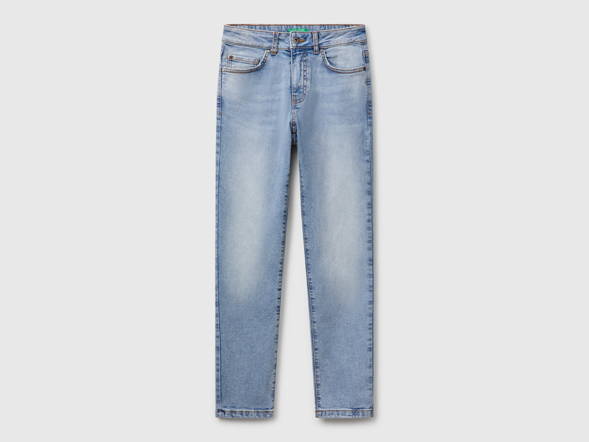 Jeans slim fit a vita alta
