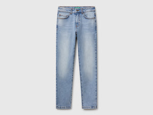 Jeans slim fit a vita alta