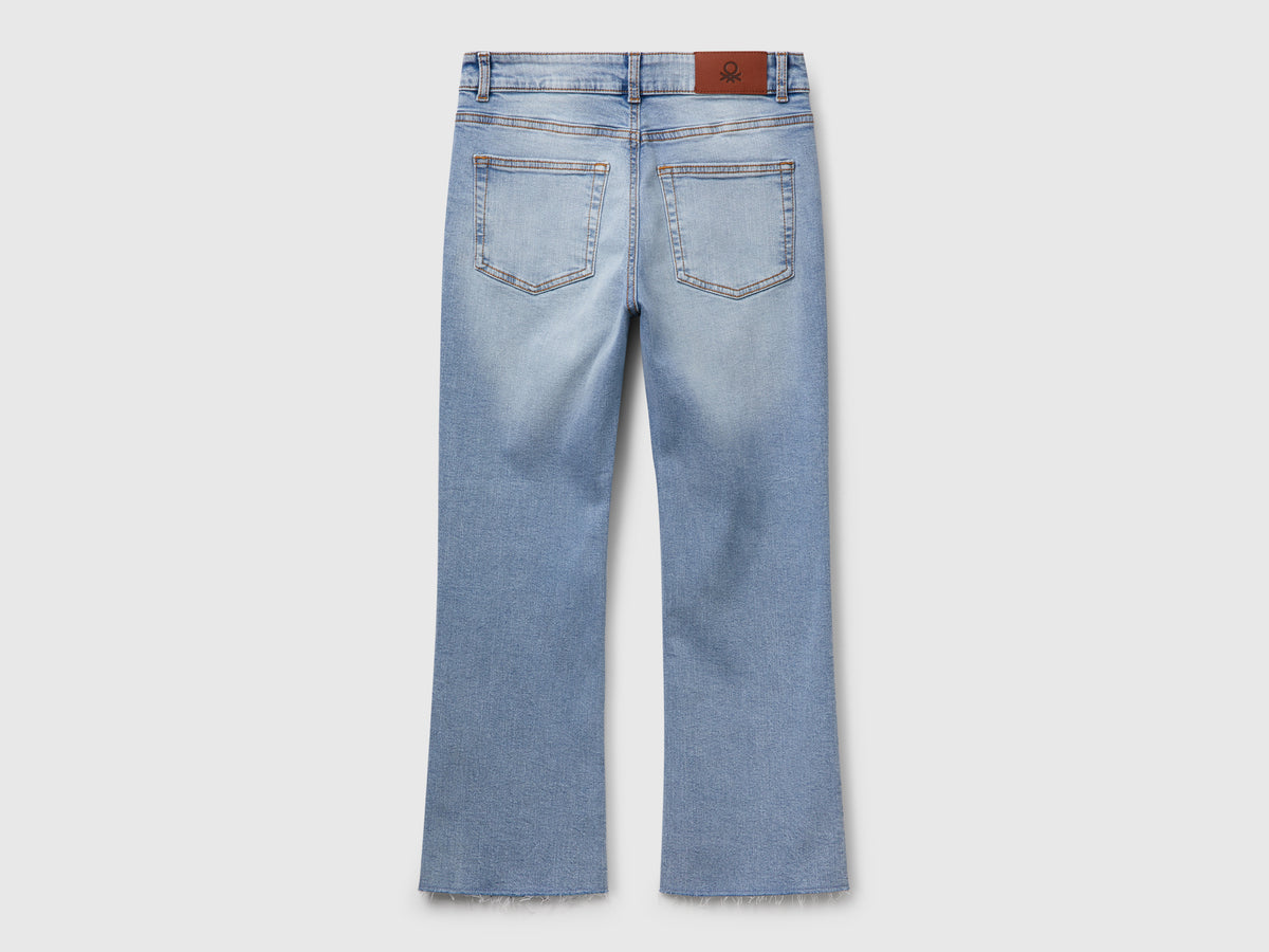 Jeans cropped in cotone