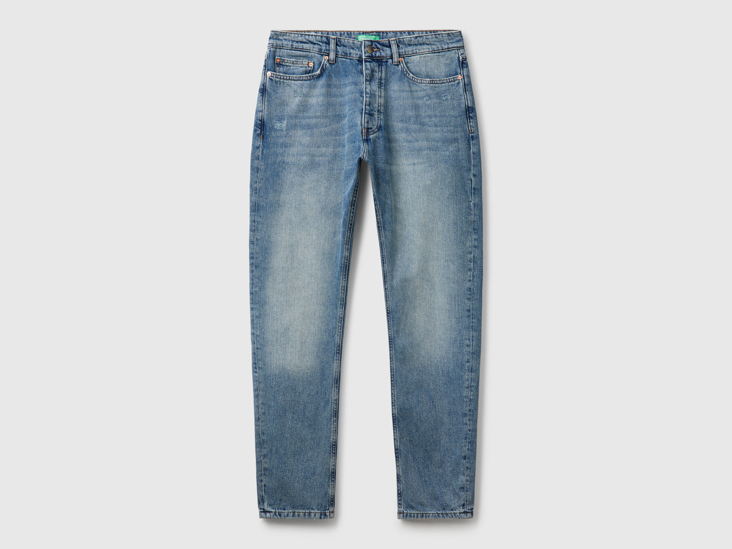 Jeans regular fit da uomo azzurro | Benetton Outlet