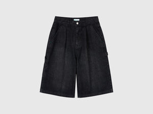 Bermuda di jeans al ginocchio