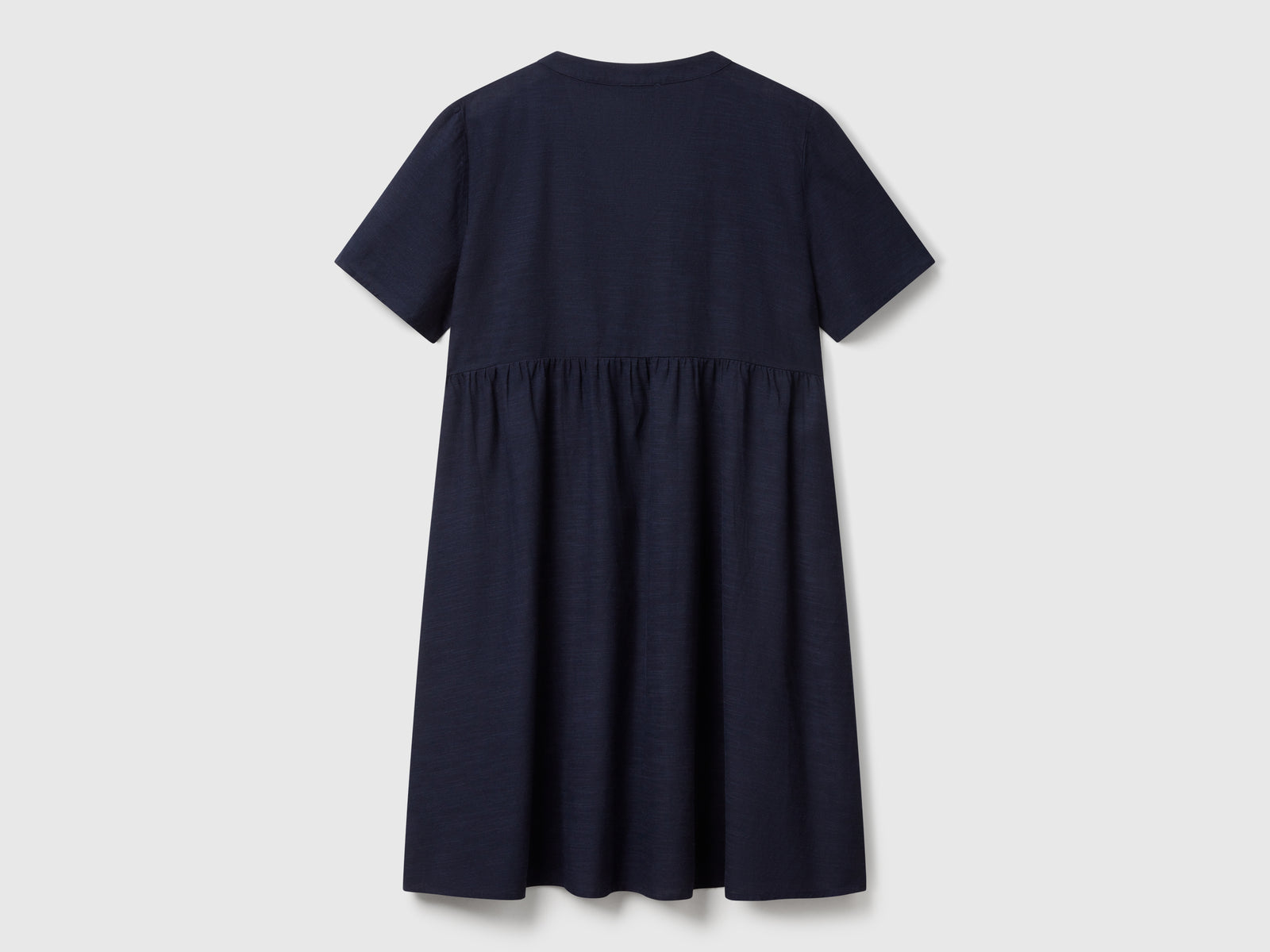 Vestito corto ampio da donna blu scuro 2 | Benetton Outlet