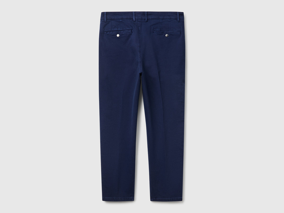 Chino in cotone stretch
