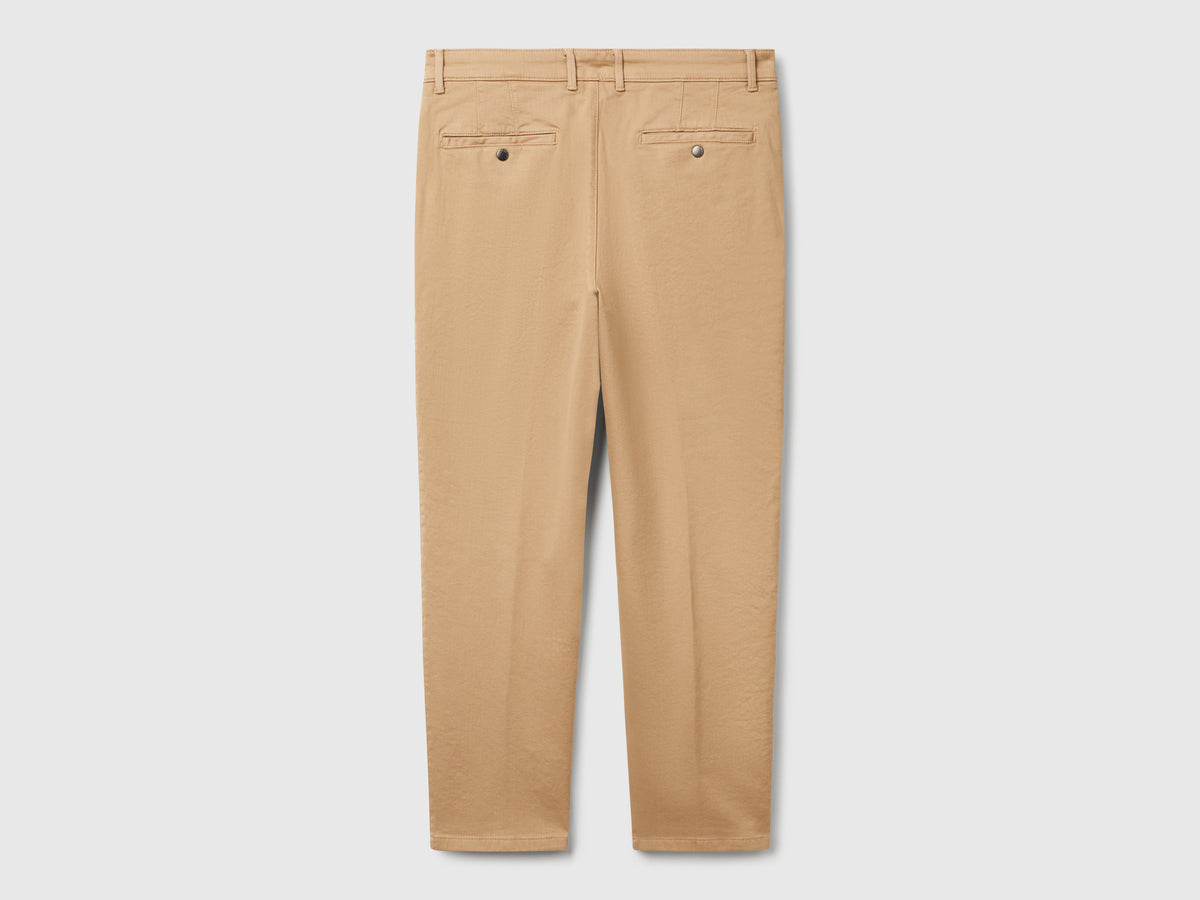 Chino in cotone stretch