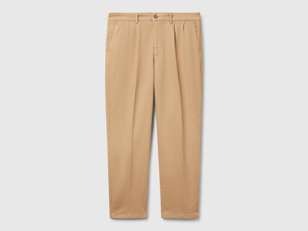 Chino in cotone stretch