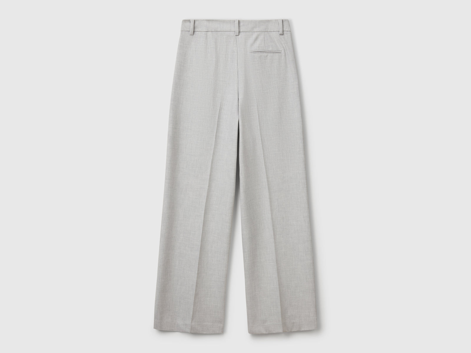 Pantaloni ampi fluidi da donna grigio 2 | Benetton Outlet