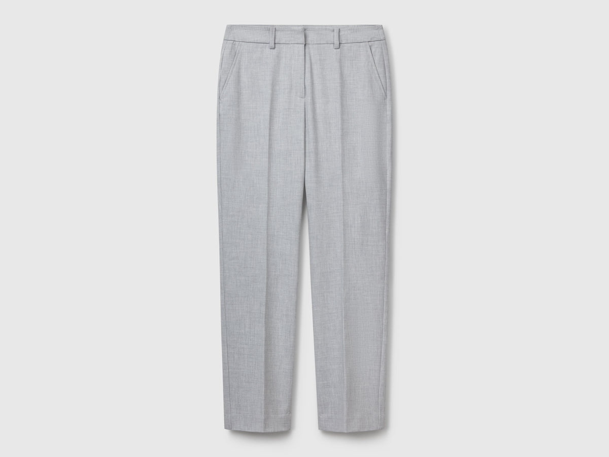 Pantaloni fluidi slim fit