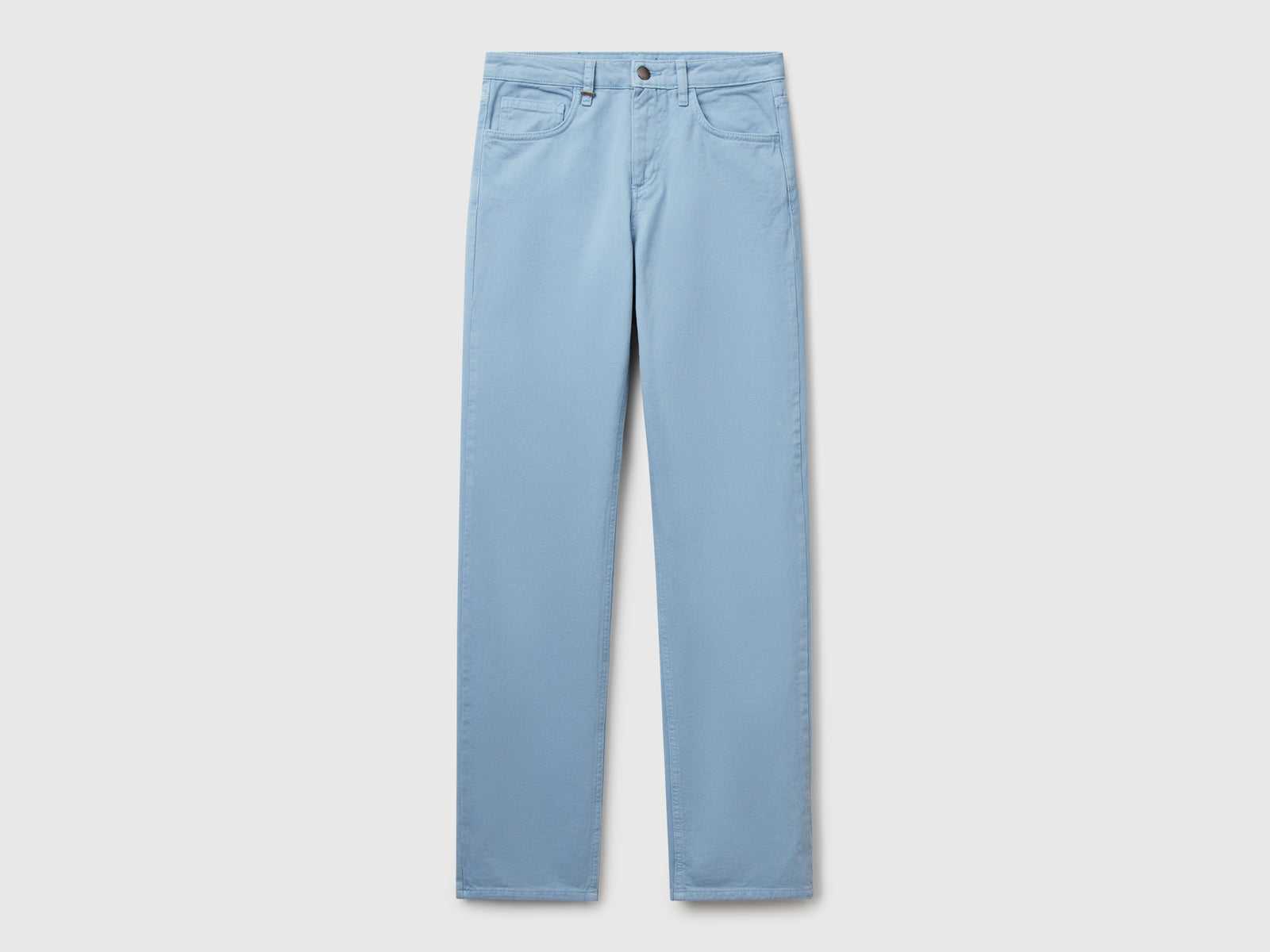 Jeans straight da donna azzurro | Benetton Outlet