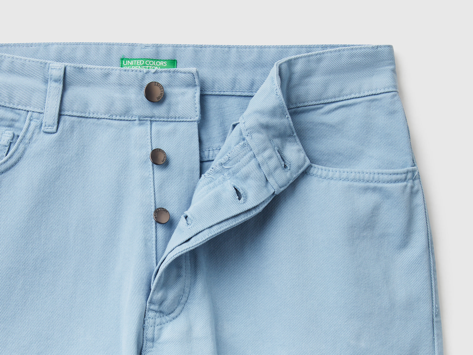 Jeans regular fit da uomo azzurro 3 | Benetton Outlet