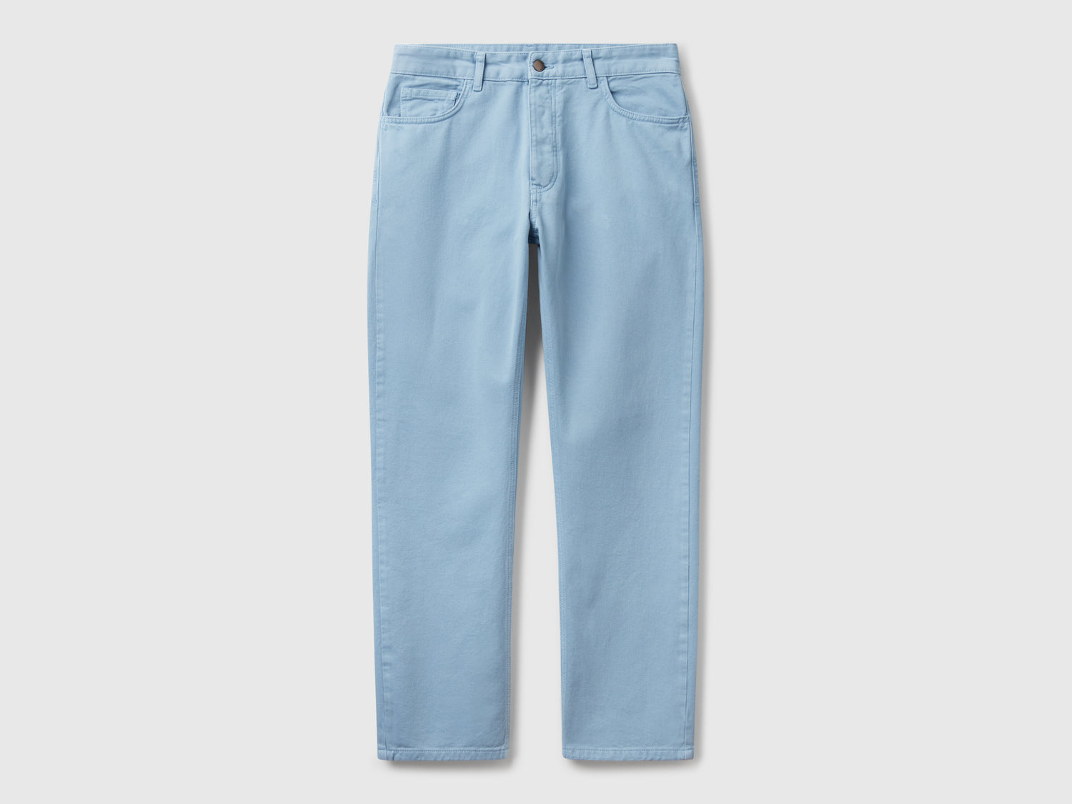 Jeans regular fit da uomo azzurro | Benetton Outlet