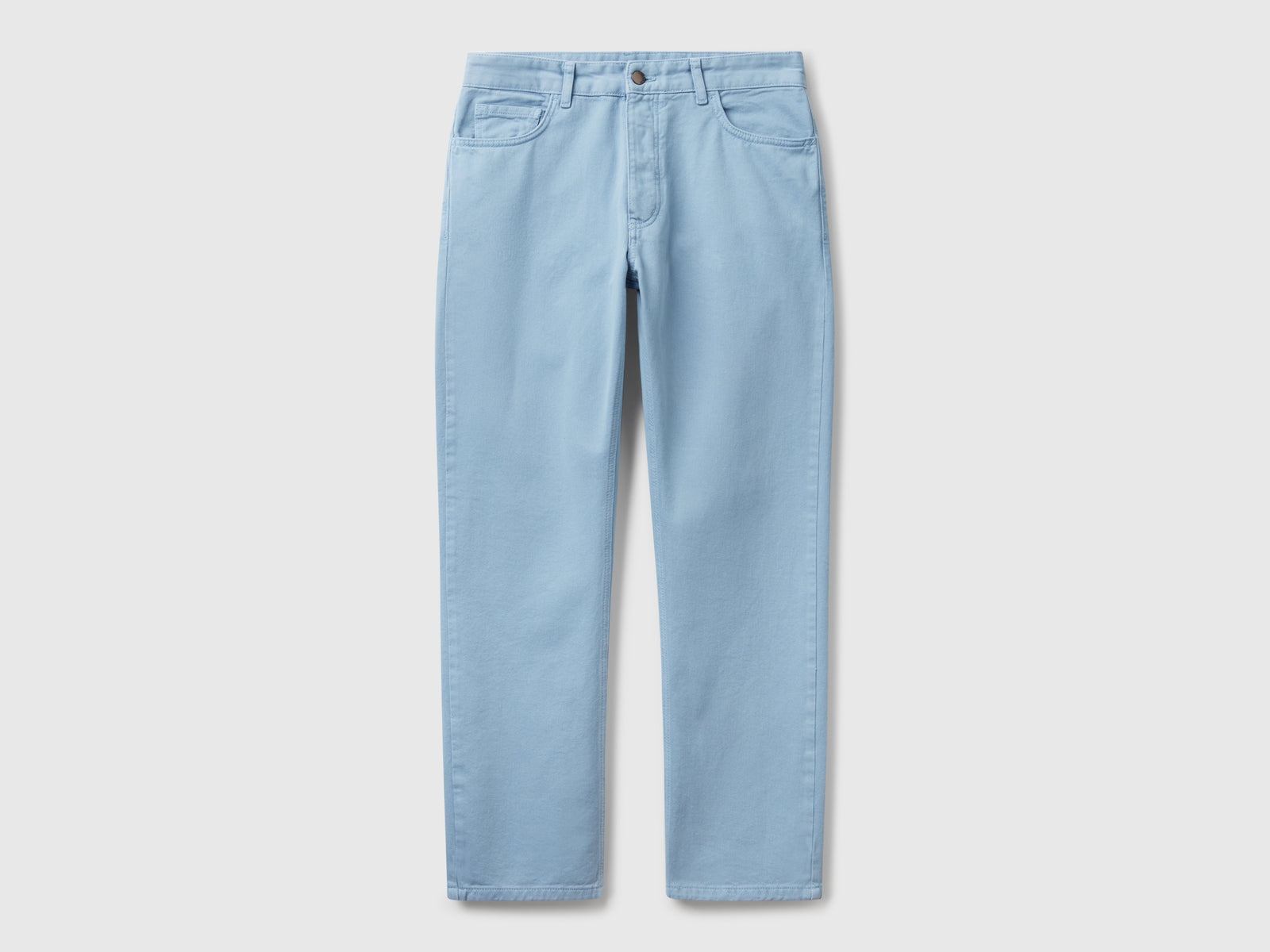 Jeans regular fit da uomo azzurro | Benetton Outlet