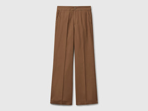 Pure lyocell trousers