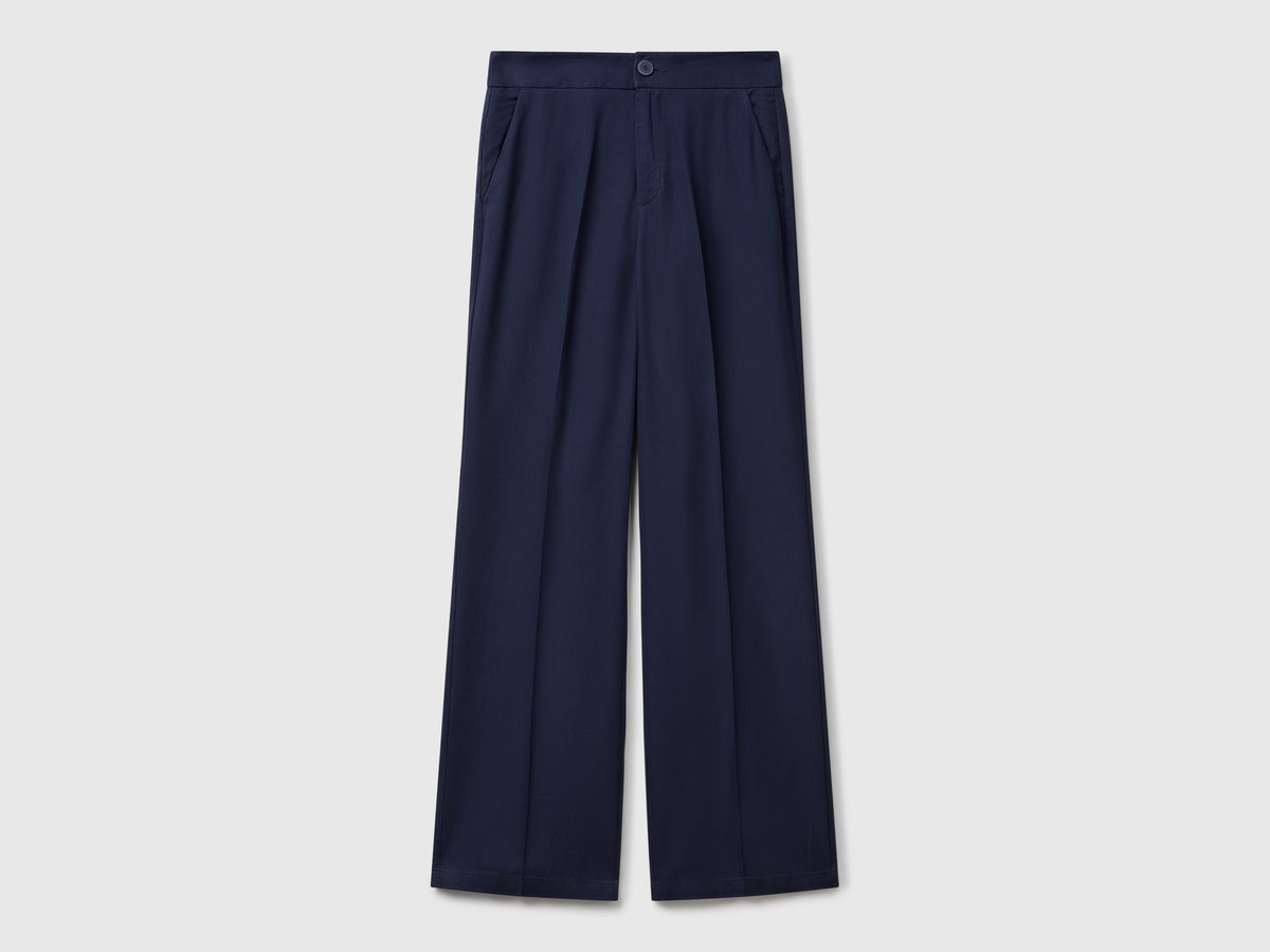 Pantaloni in puro lyocell