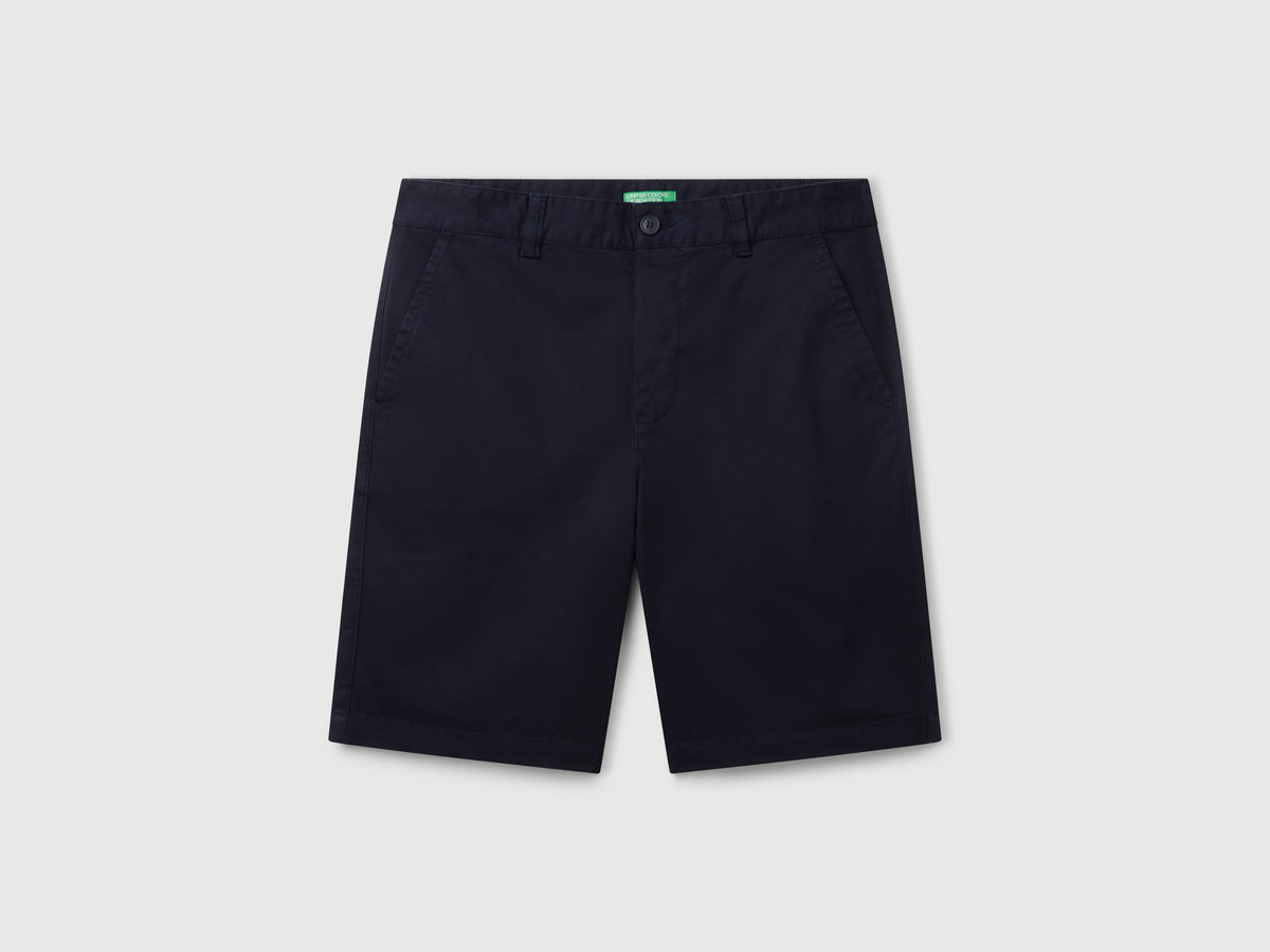 Bermuda chino in cotone stretch
