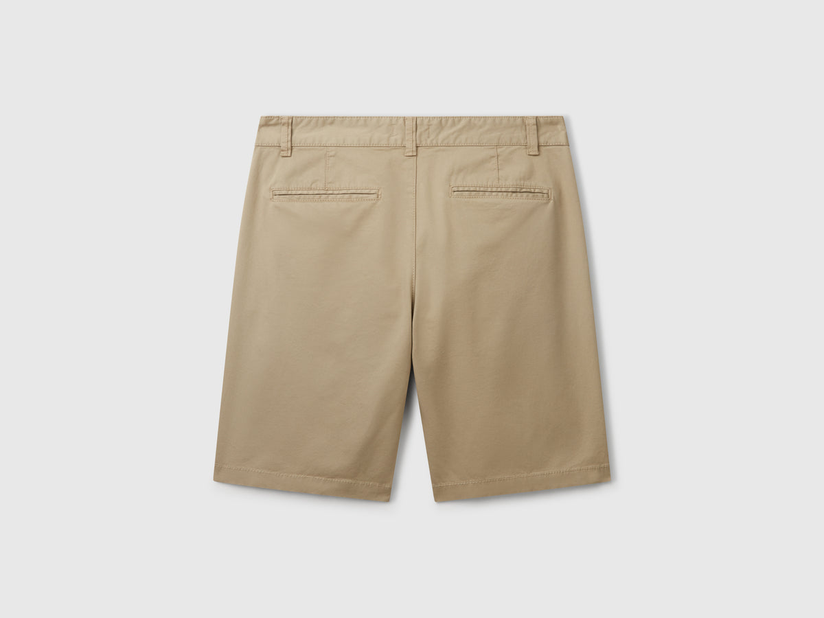 Bermuda chino in cotone stretch