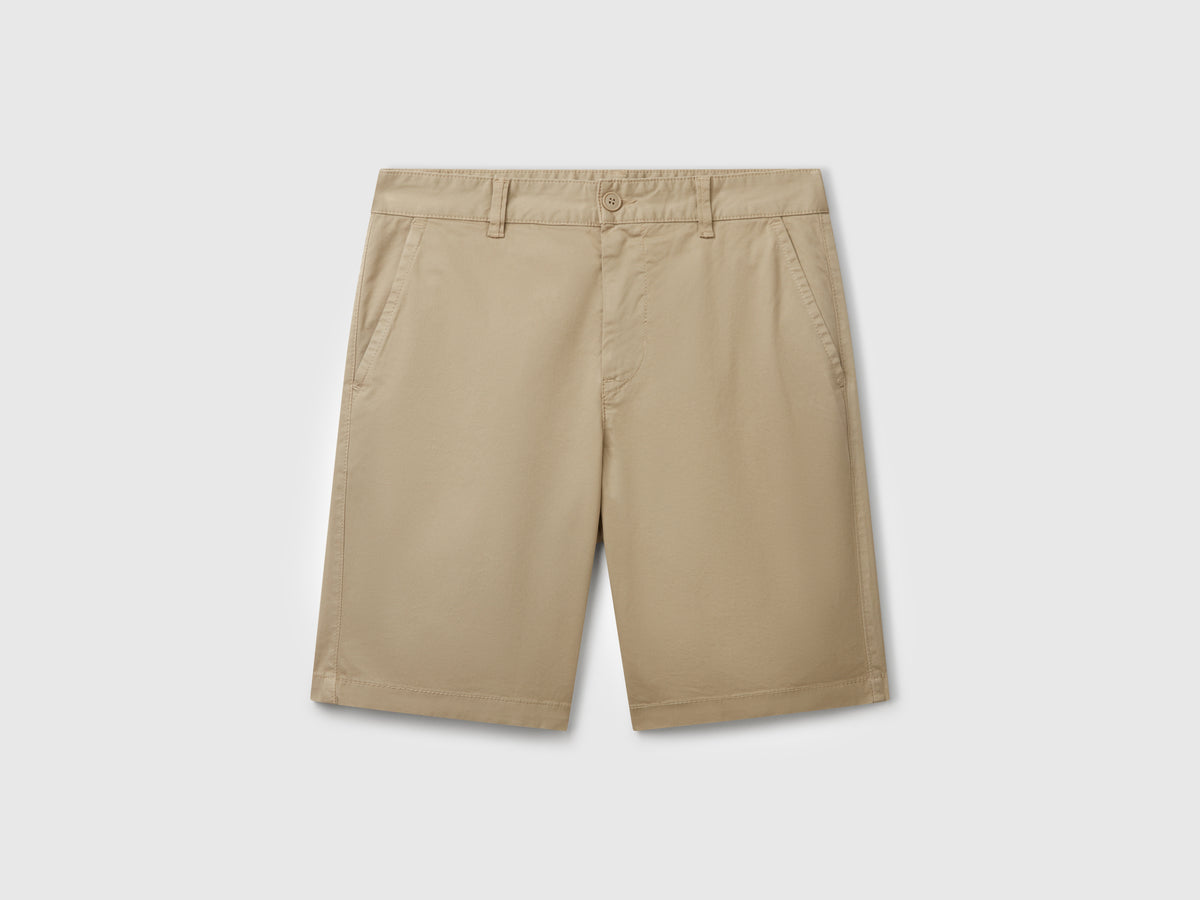 Bermuda chino in cotone stretch