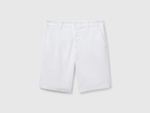 Bermuda chino in cotone stretch