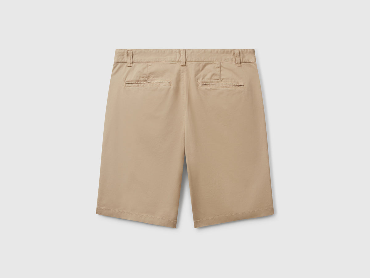 Bermuda chino in cotone stretch