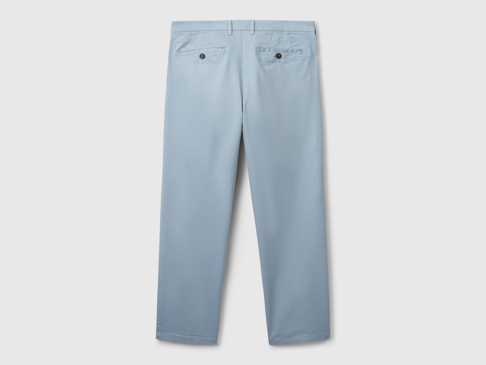 Chino straight fit da uomo azzurro 2 | Benetton Outlet