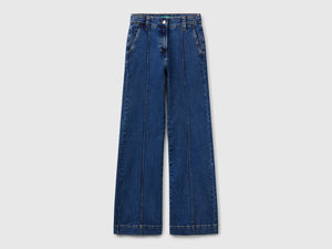 Jeans flare fit a vita alta